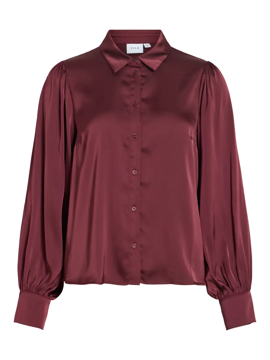 ENNA RAVENNA BLUSE - PLOMME