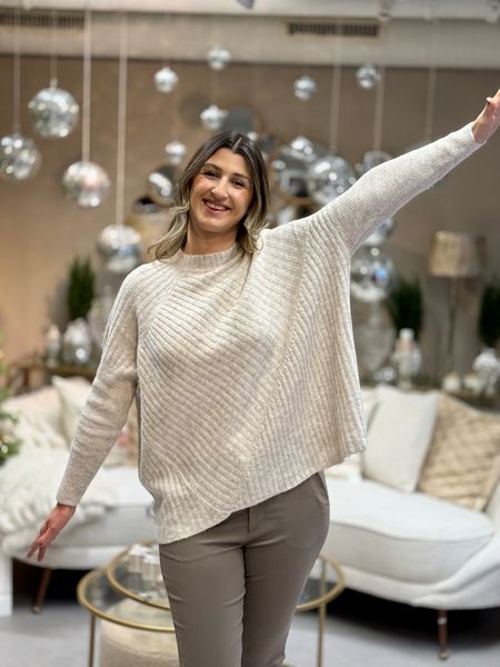 Hovedbilde GRSGIZA PULLOVER - MOONBEAM MELANGE