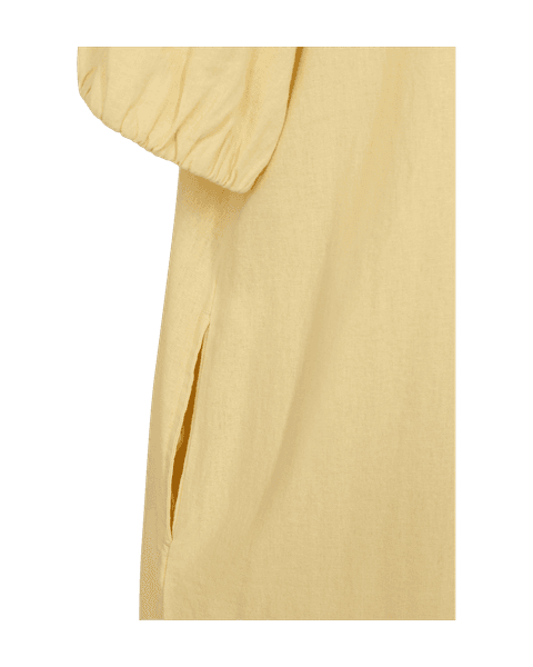 Hovedbilde LAVA KJOLE M/BALLONGERM - GUL