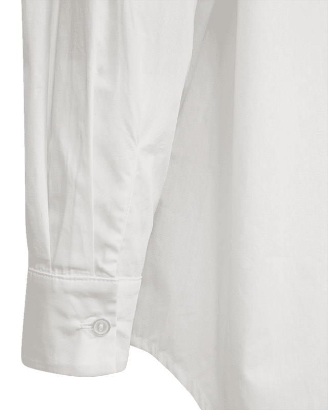 FIVA SKJORTE M/SLIPS - OFFWHITE