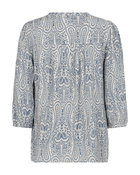 Hovedbilde ADNEY BLUSE - SAND / VINTAGE BLUE