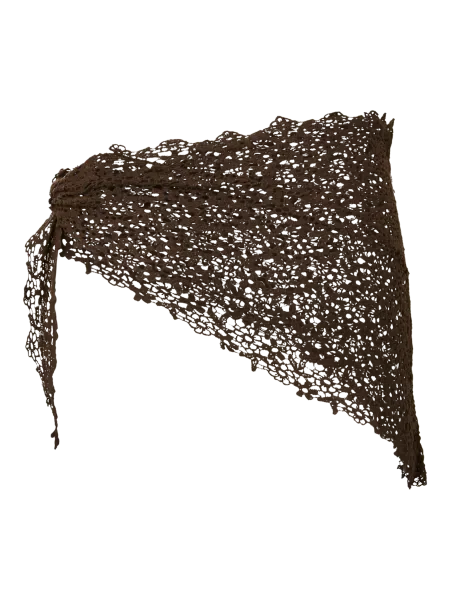 Hovedbilde KASMIN TRIANGLE SCARF - BRUN