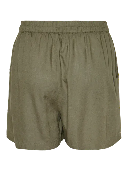 Hovedbilde PIA LIN/VISCOSE SHORTS - OLIVEN