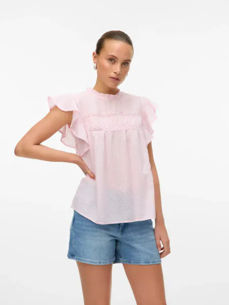 Hovedbilde TRINE BLUSE / TOPP - LYS ROSA