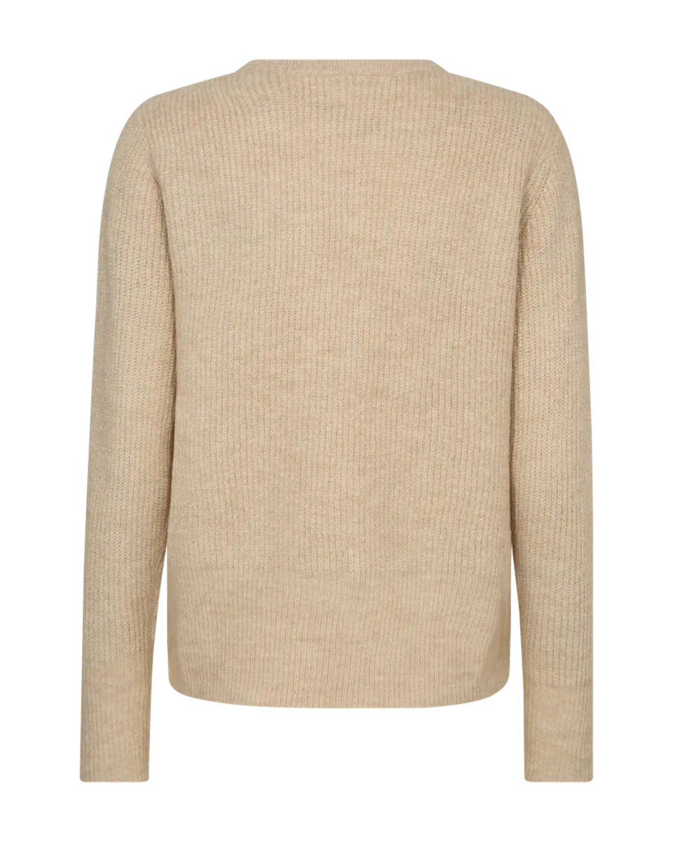 PEARL CARDIGAN - MOONBEAM MELANGE