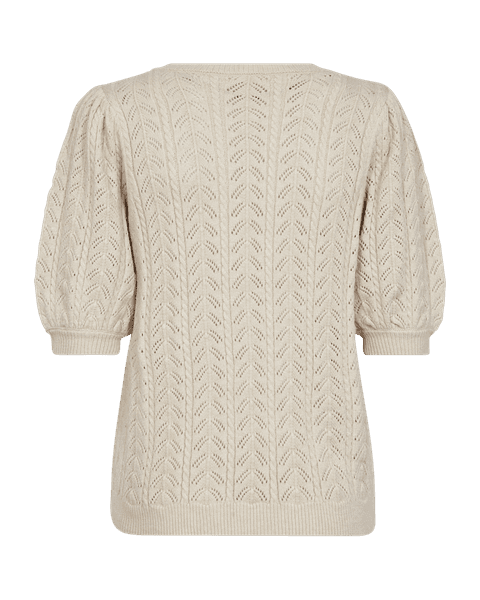 Hovedbilde CLARRY GENSER RUND HALS - SAND