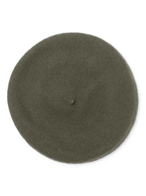 Hovedbilde BELLA BERET I ULL - OLIVEN
