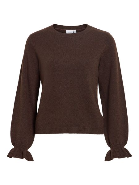 Hovedbilde KEHLA KNIT TOP GENSER - BRUN