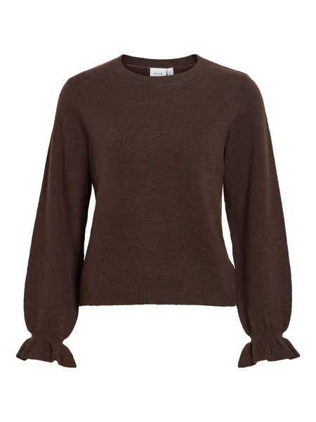 Hovedbilde KEHLA KNIT TOP GENSER - BRUN