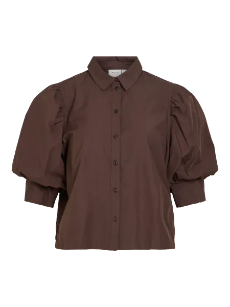 Hovedbilde REALU BLUSE 3/4 ERM - BRUN