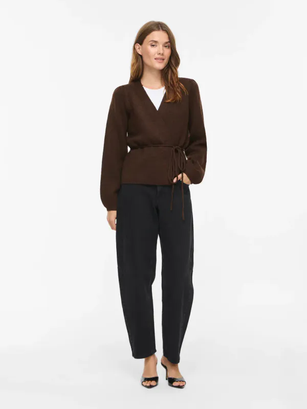 KEHLA CARDIGAN - BRUN
