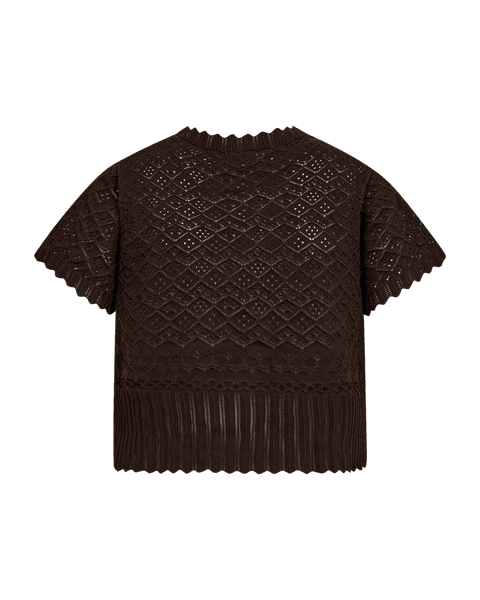 Hovedbilde DODO CARDIGAN 2/4 ERM - BRUN