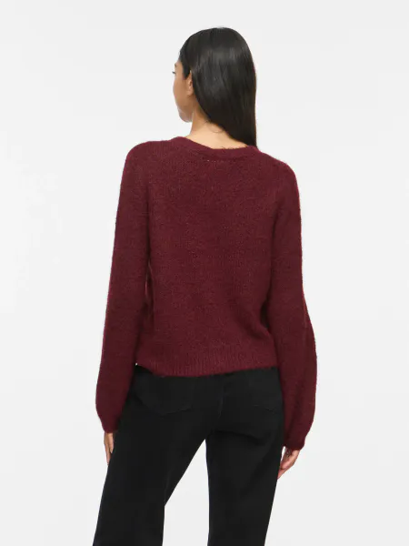 Hovedbilde MARLEY V-HALS CARDIGAN - PLOMME