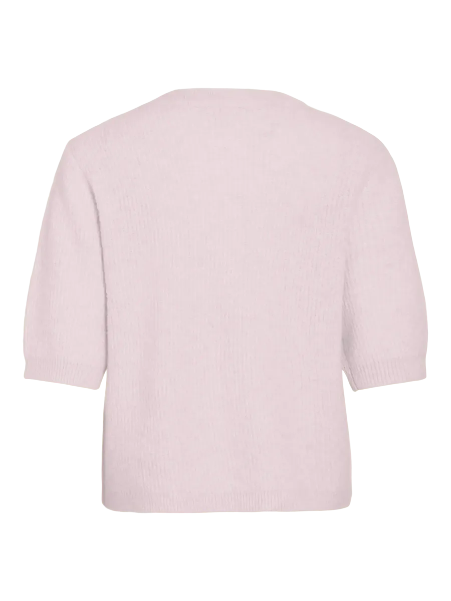 LORY CARDIGAN 2/4 ERM - LYS ROSA MELERT