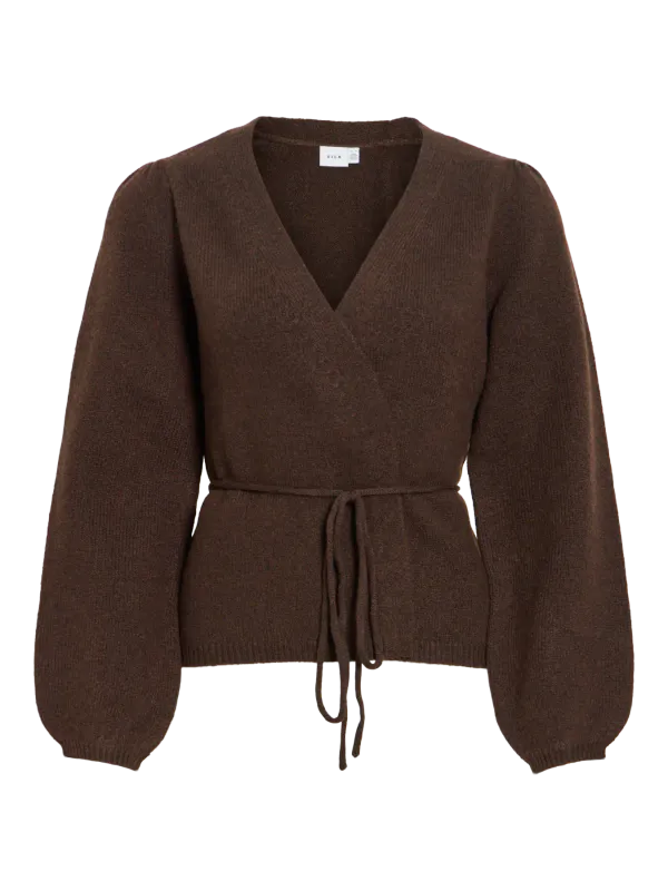KEHLA CARDIGAN - BRUN