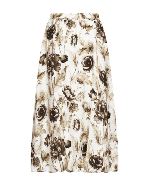 Hovedbilde MAISE SKJØRT - BRUNE BLOMSTER
