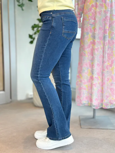 Hovedbilde PATTI BOOTCUT JEANS 80CM - DENIM USED