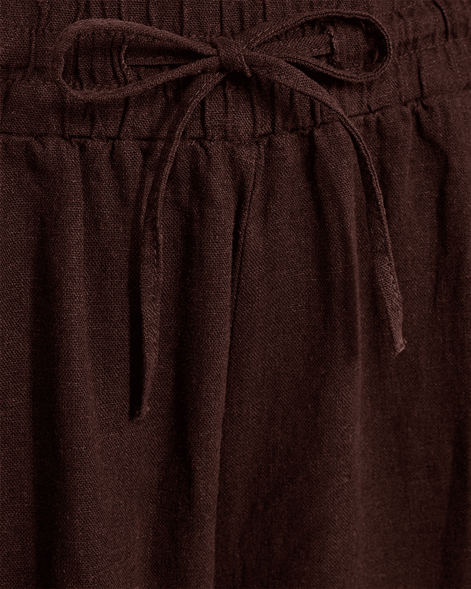 LAVA SHORTS M/STRIKK - BRUN