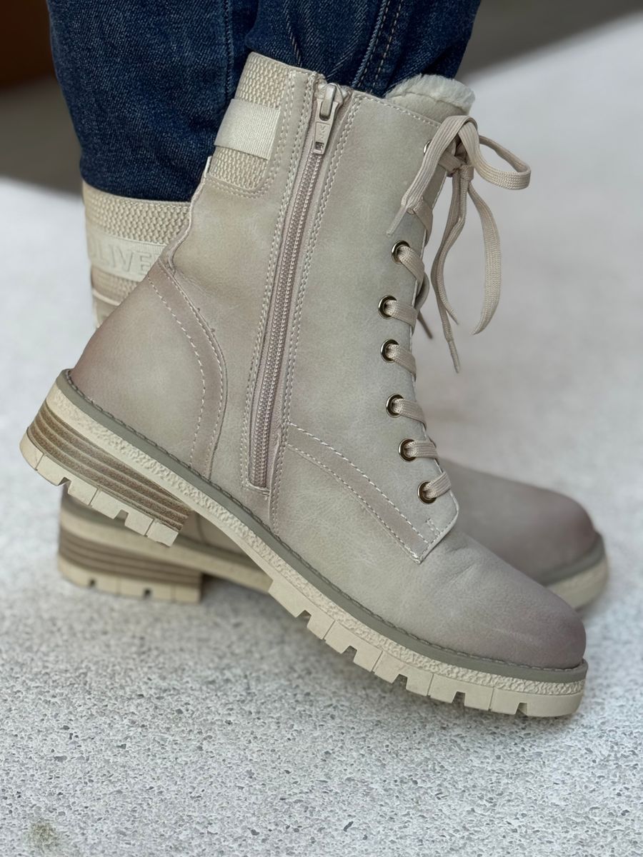 BOOTS M/KNYTING - SAND