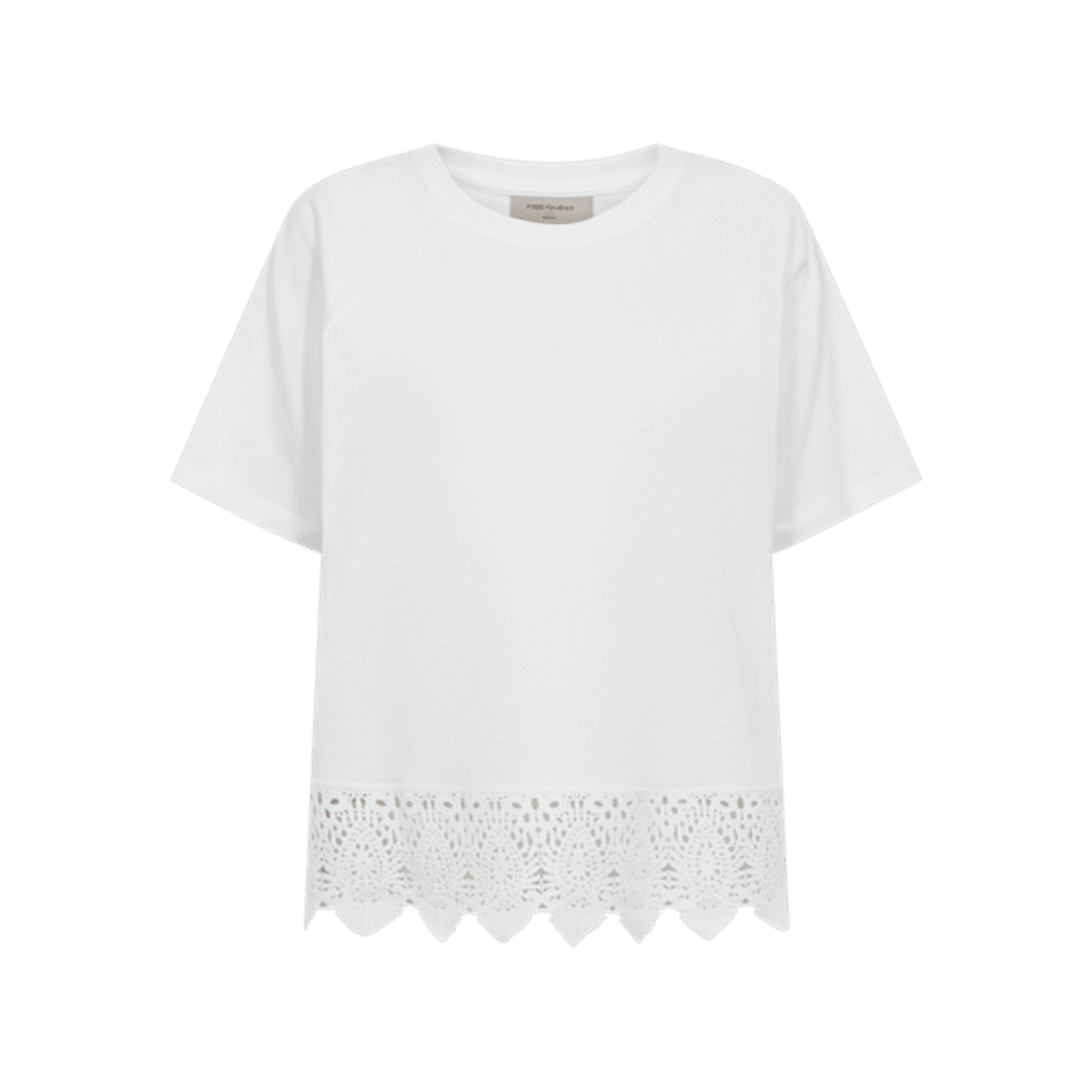 CIMON T-SHIRT M/EMBRO - OFFWHITE