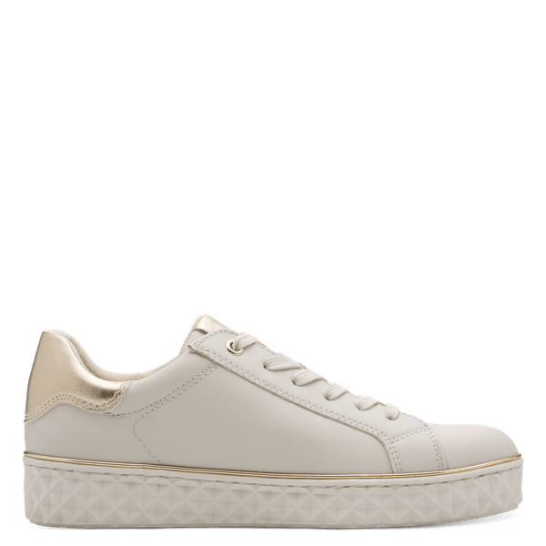 Hovedbilde SNEAKERS M/GULL DETALJER - OFFWHITE
