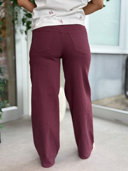 Hovedbilde CHIA SOLID JEANS - PLOMME