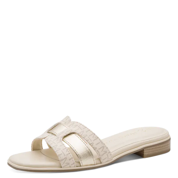 Hovedbilde SANDAL M/LAV HÆL MT - CREAM