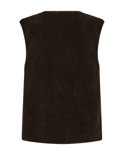 Hovedbilde TEDDY VEST - BRUN