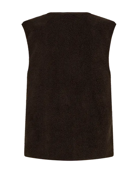 Hovedbilde TEDDY VEST - BRUN