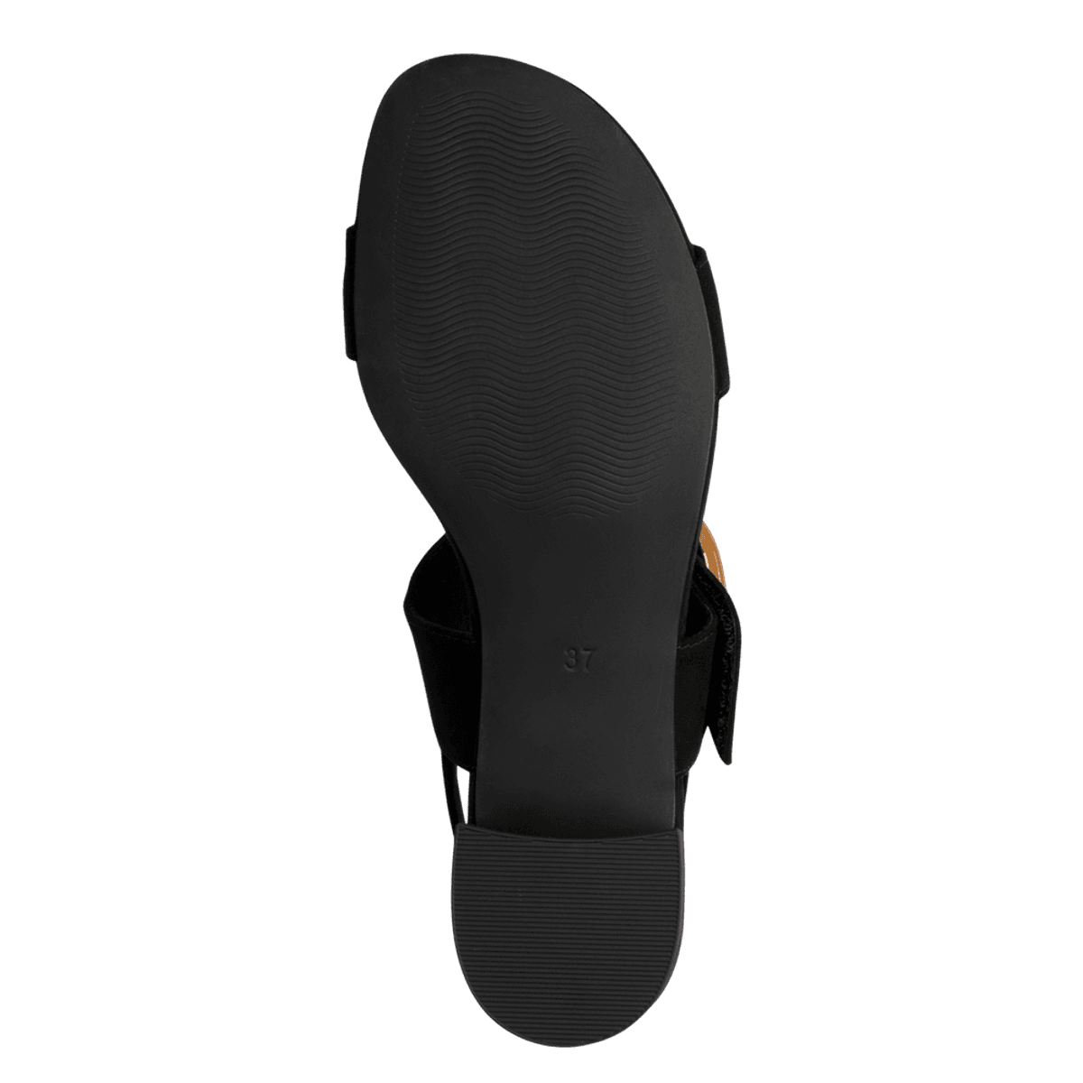 SANDALETT M/SPENNE - SORT