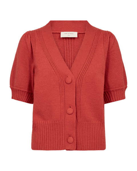 Hovedbilde ALPI CARDIGAN - DYP RØD