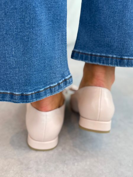 Hovedbilde PUMPS LAV HÆL M/BOW - ROSE