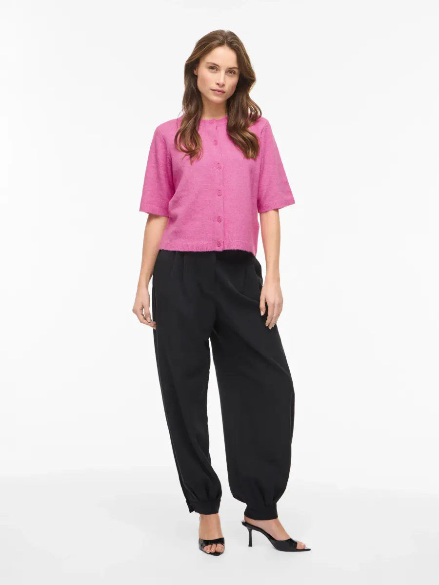 LIGA CARDIGAN 2/4 ERM - CERISE MELERT