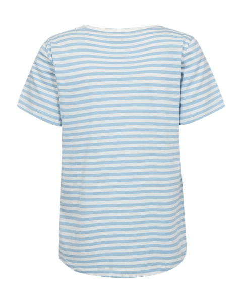 Hovedbilde MIAN T-SHIRT - OFFWHITE/HIMMELBLÅ