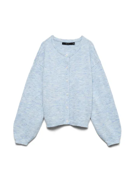 Hovedbilde HOPE CARDIGAN - LYS BLÅ MELERT