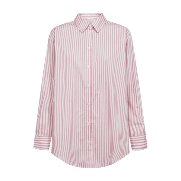 Hovedbilde JOLLE SKJORTE STRIPET - ROSA / HVIT