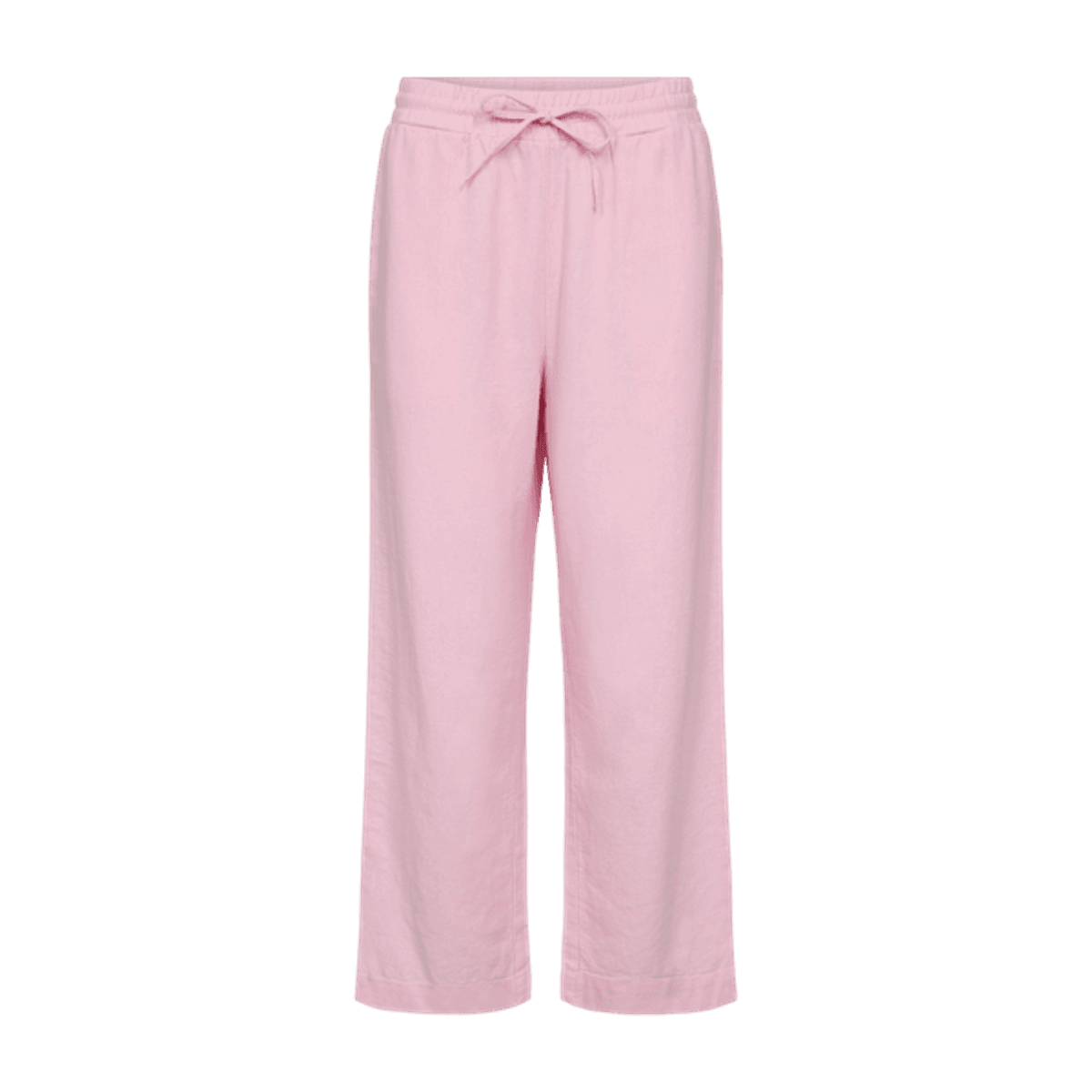 LAVA LIN/VISCOSE BUKSE ANKEL - ROSA
