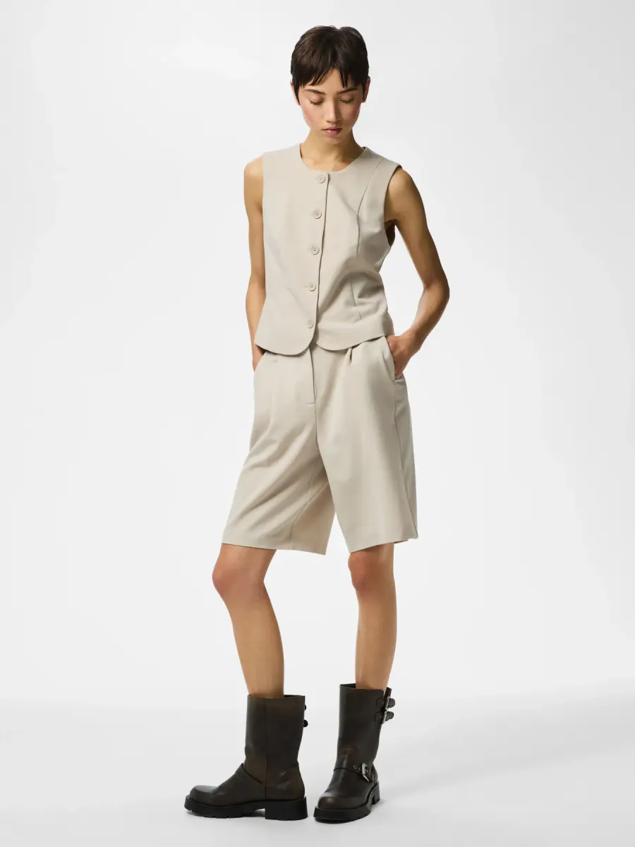 KAMIL RETT SHORTS - SAND