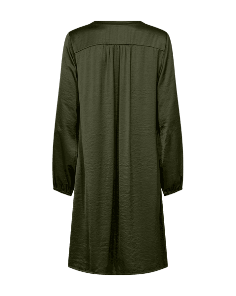 Hovedbilde DOVE SATENG KJOLE - KOMBU GREEN