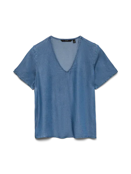 Hovedbilde BREE TENCEL TOPP - MEDIUM JEANS BLÅ