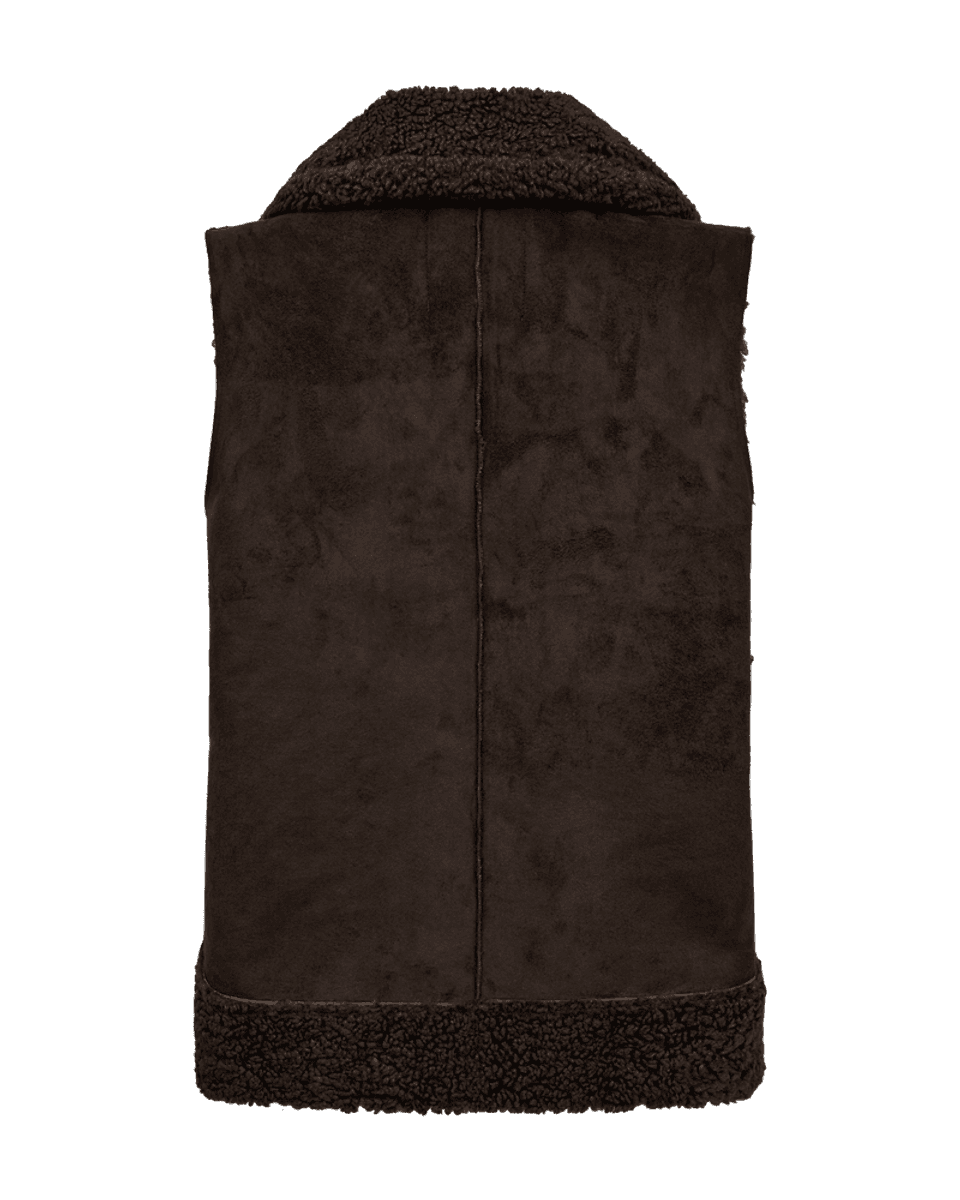 LAMBY VEST - BRUN