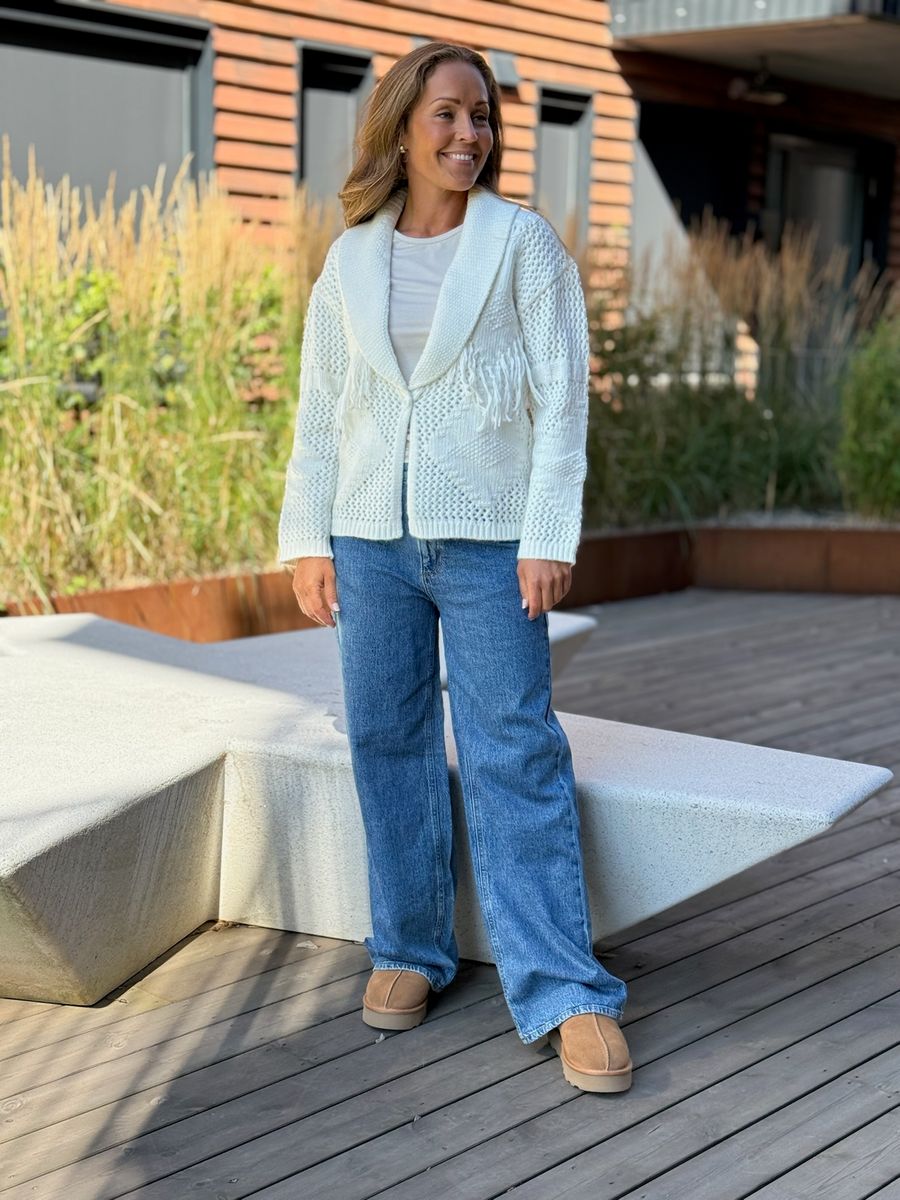 DERBY CARDIGAN - OFFWHITE