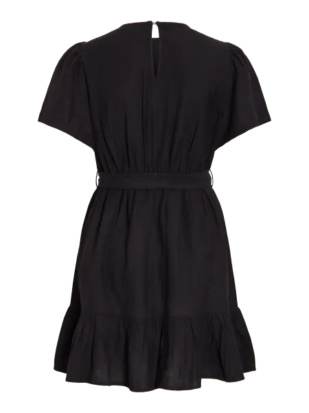 Hovedbilde PRISILLA KJOLE M/KNYTEBÅND - SORT