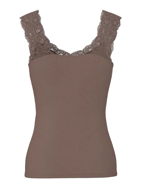 Hovedbilde BARBERA BLONDE SINGLETT - COFFEE