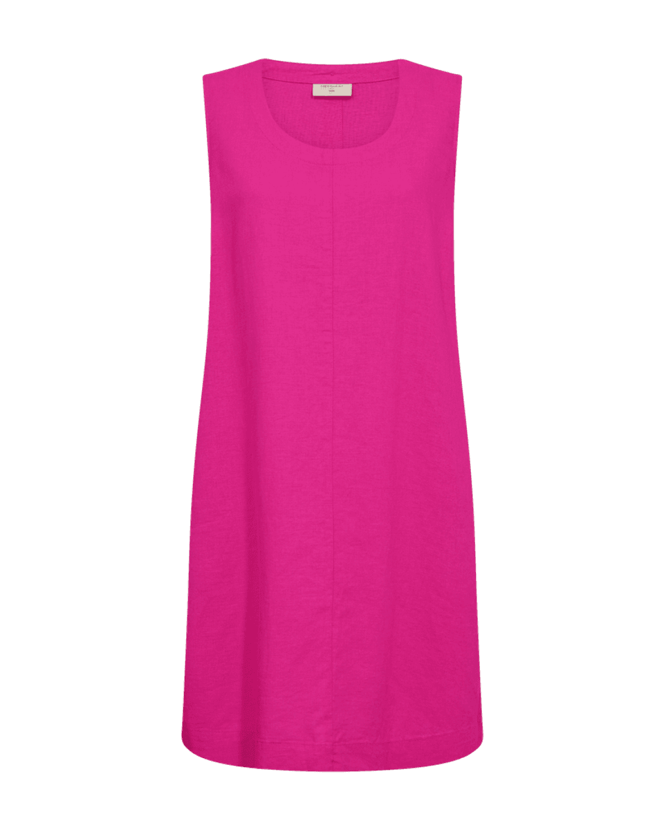 LAVA KJOLE U/ERM M/KNAPPER BAK - CERISE