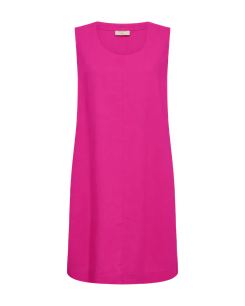 Hovedbilde LAVA KJOLE U/ERM M/KNAPPER BAK - CERISE