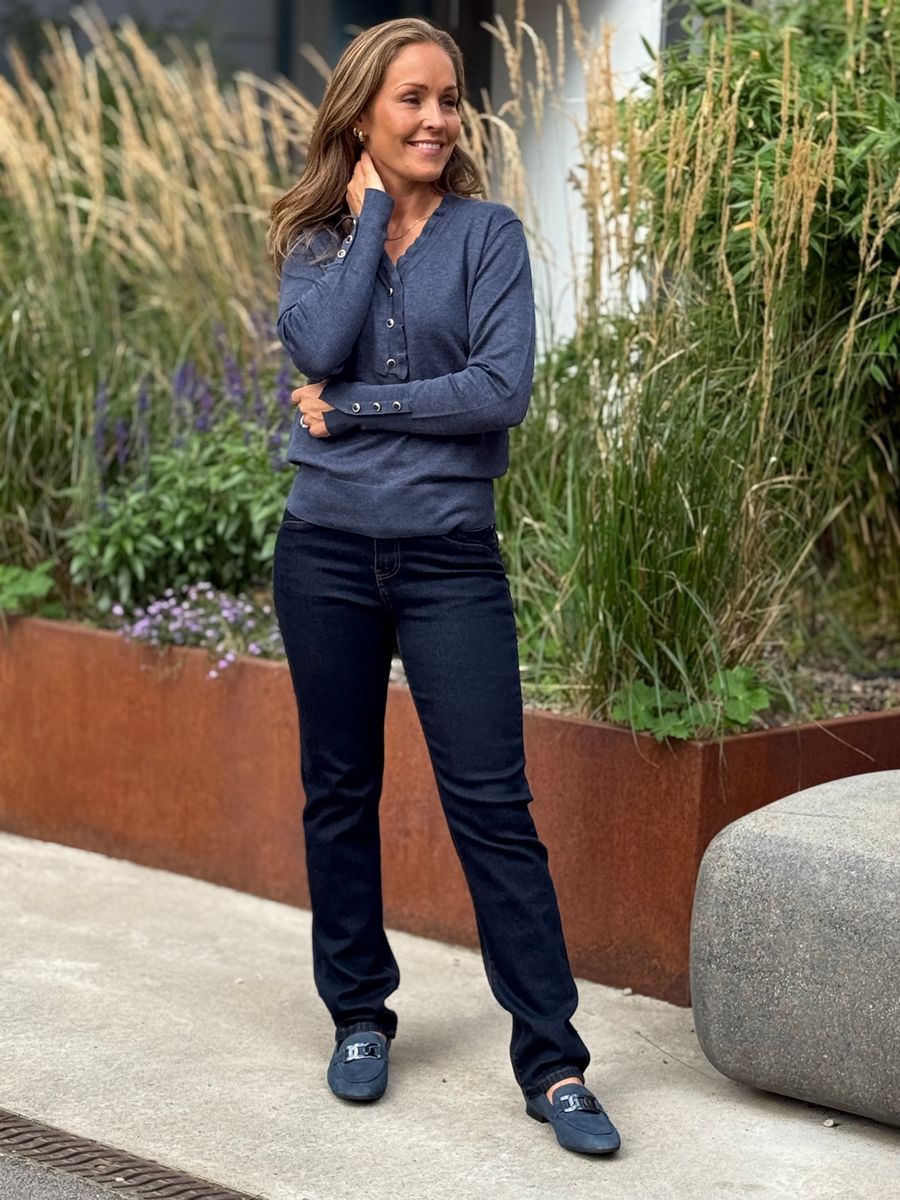 PATTI JEANS RETT MODELL 78 CM - DARK BLUE