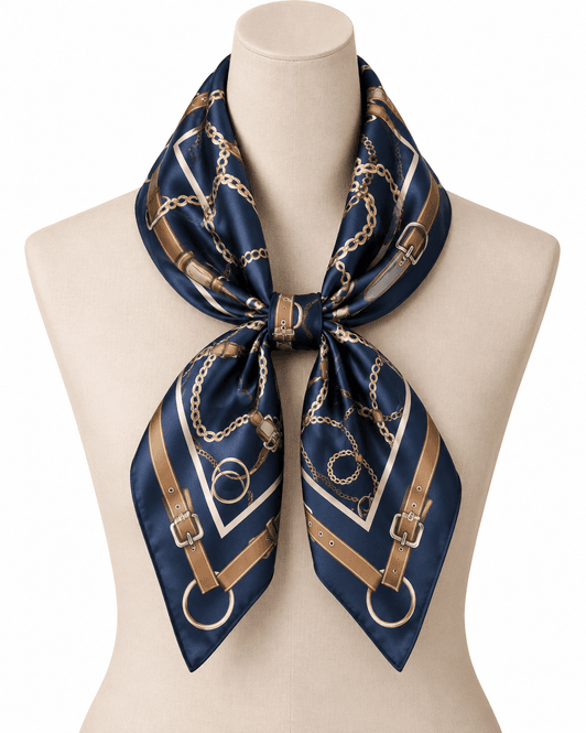 Hovedbilde SKJERF SILKELOOK LENKER - NAVY