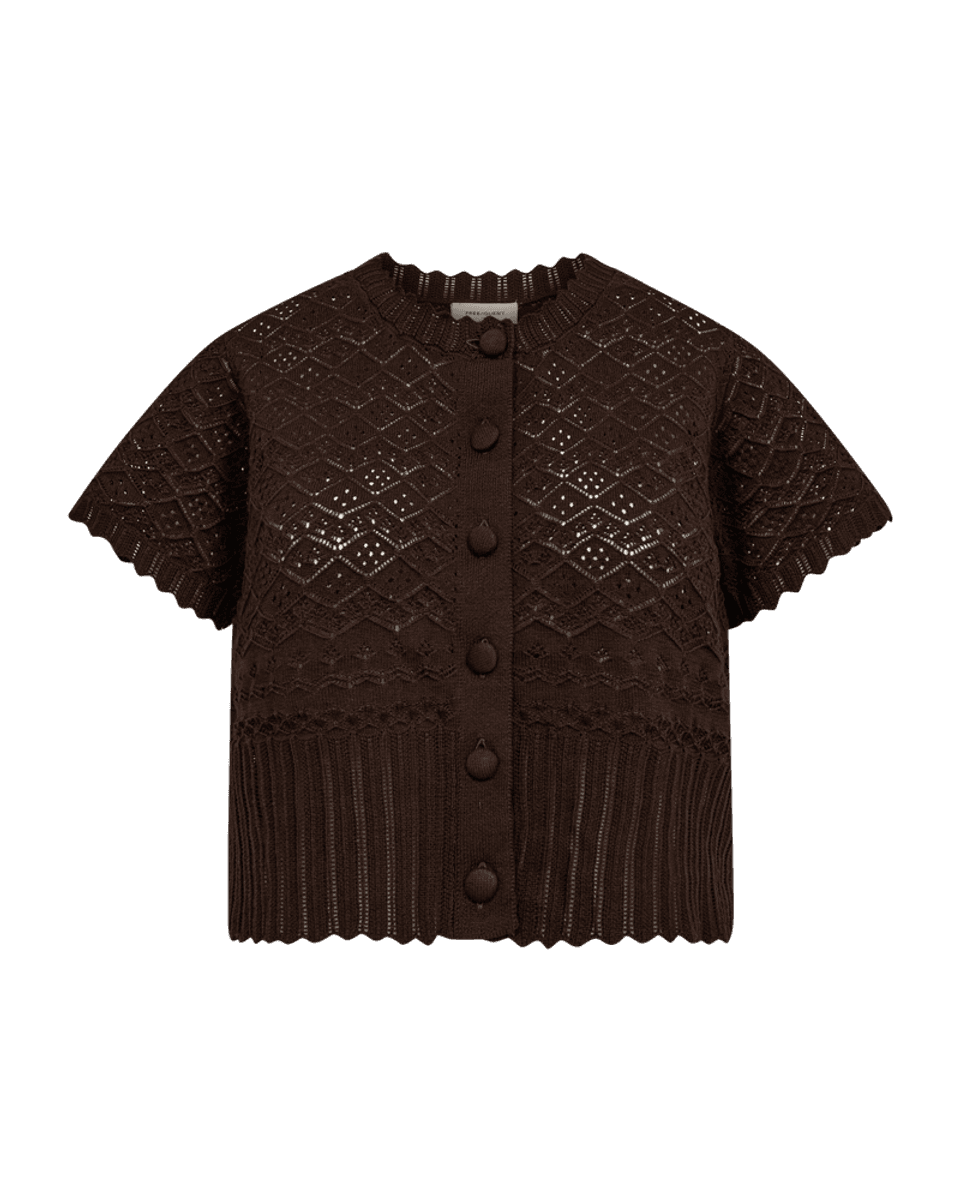 DODO CARDIGAN 2/4 ERM - BRUN