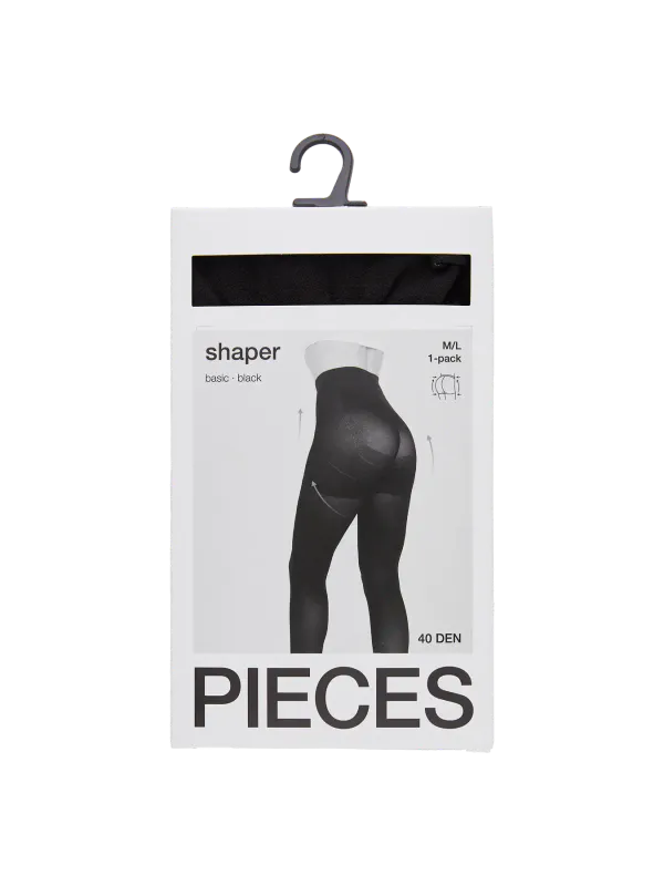 SHAPER STRØMPEBUKSE 40 DEN - SORT